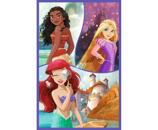 TREFL DISNEY PRINCESS Комплект пазлов Друзья, 3x80 шт. Пазлы