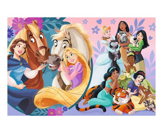 TREFL DISNEY PRINCESS Puzle Princeses, 24 gab. Puzles