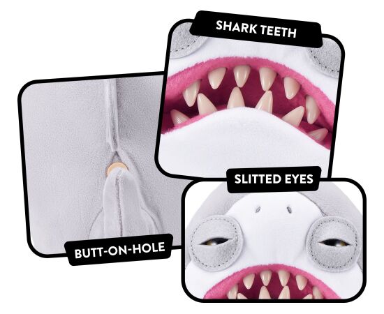 Zuru ***** FUGGLER Jaws 50-th anniv.15747 47846 Мягкие игрушки