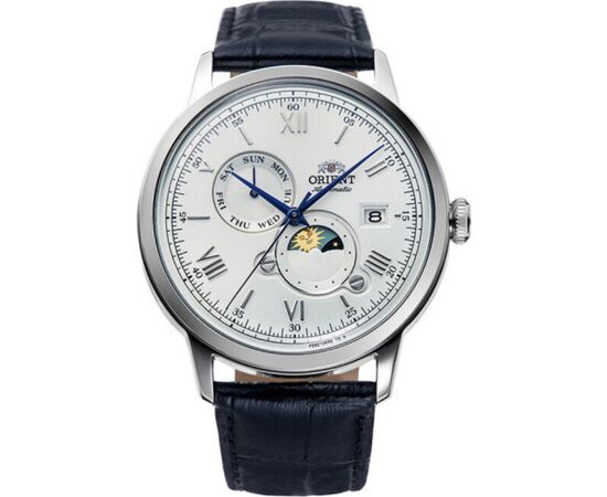 Orient  Bambino Sun and Moon Automatic RA-AK0802S30B Rokas pulksteņi 