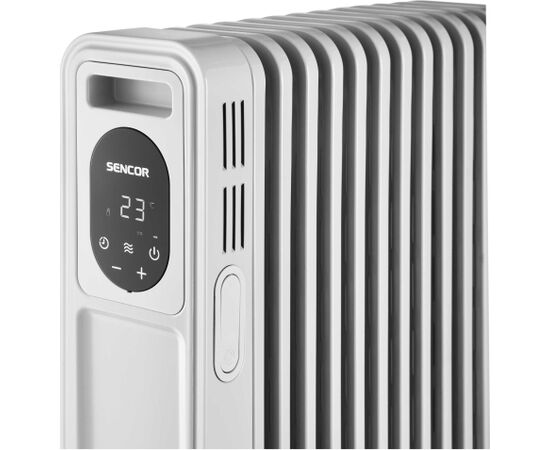 Oil filled radiator Sencor, white Gaisa sildītāji