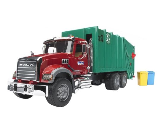 BRUDER MACK Granite Garbage Truck - 02812 Новости - Детские товары