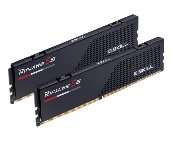 G.Skill DDR5 64GB - 5600 - CL - 28 - Dual-Kit - DIMM,F5-5600J2834F32GX2-RS5K, Ripjaws S5, XMP, black RAM Operatīvā atmiņa