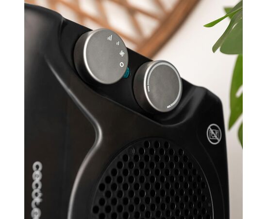 Cecotec ReadyWarm 2000 Max Dual Black Sildītājs Gaisa sildītāji