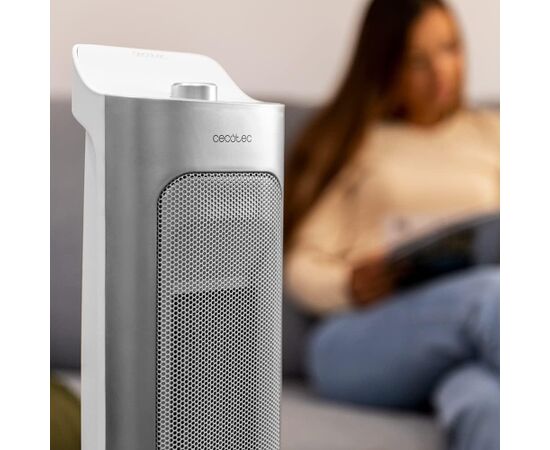 Cecotec ReadyWarm 6700 Ceramic Sky 2000W White Gaisa sildītājs Gaisa sildītāji