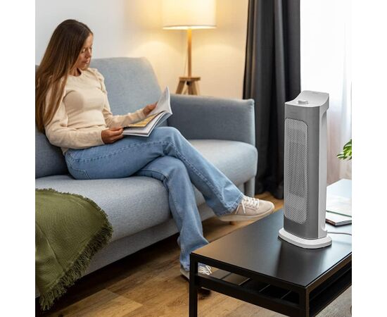 Cecotec ReadyWarm 6700 Ceramic Sky 2000W White Gaisa sildītājs Gaisa sildītāji