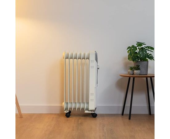 Cecotec ReadyWarm 7000 Space Eļļas radiators 1500W White Eļļas radiatori