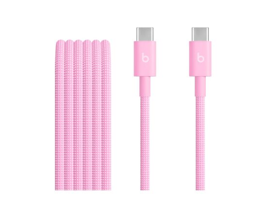 Apple USB-C to USB-C Woven Cable (1.5m) - Power Pink Apple Дата USB-кабели
