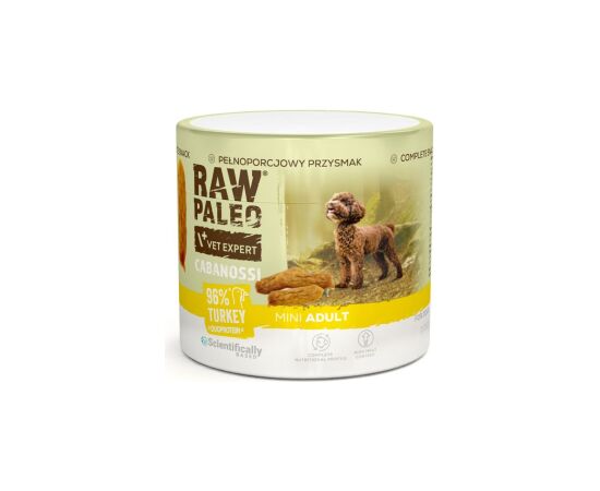 VetExpert Raw Paleo Cabanossi turkey mini 100g Suņu barība