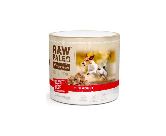 VetExpert Raw Paleo Olympic beef mini 90g Suņu barība