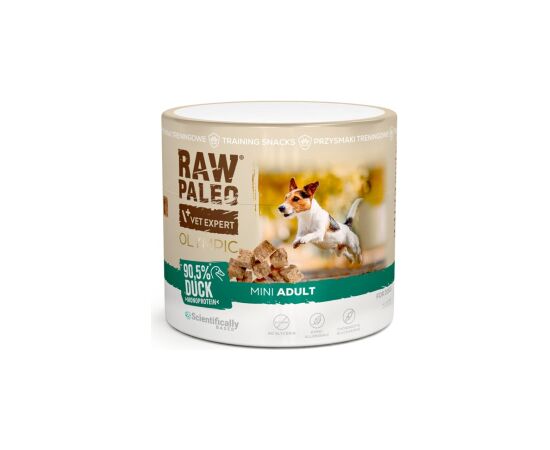 VetExpert Raw Paleo Olympic duck mini 90g Suņu barība