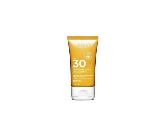 Clarins Youth-protecting Sunscreen SPF 30- Protective face cream 150ml Ķermeņa kosmētika