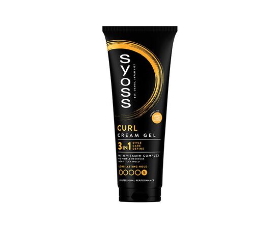 Syoss Curl Cream Gel - Gel pro kudrnaté a vlnité vlasy 250ml Духи и косметика