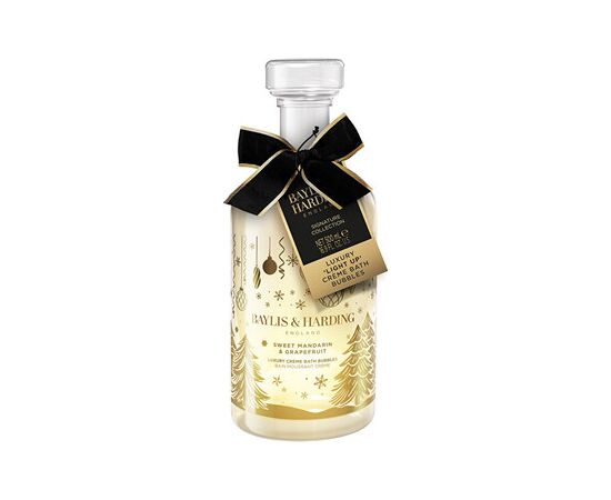 Baylis & Harding Luxury Light Up Creme Bath Bubbles ( Mandarinka & Grapefruit ) - Pěna do koupele 500ml Jaunumi - Smaržas