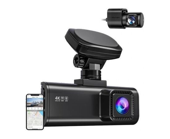 REDTIGER F7N Pro WiFi 4K + 1080p Dash Cam Video reģistratori