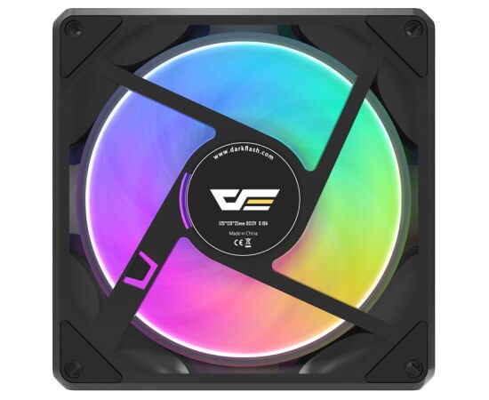 Darkflash Gauss G24 computer fan (black) Korpusu dzesēšana