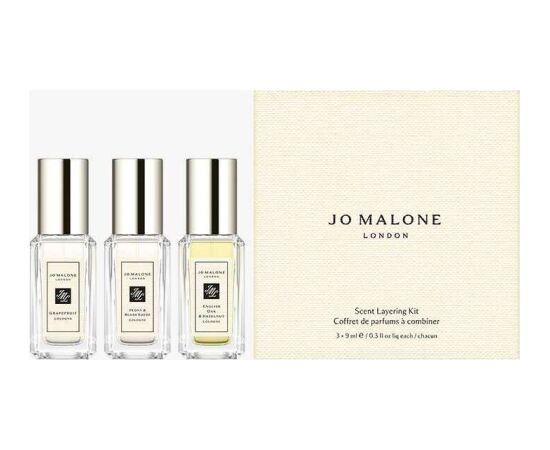 SET JO MALONE London Grapefruit EDC 9ml + Peony & Blush Suede EDC 9ml + Hazenlnut EDC 9ml Jaunumi - Datori