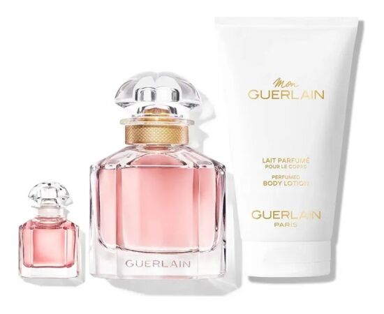 Set Guerlain: Mon Guerlain, Eau De Parfum,  50 ml + Mon Guerlain, Eau De Parfum, 5 ml + Mon Guerlain, Body Lotion, Body, 75 ml Новинки Компьютерная техника