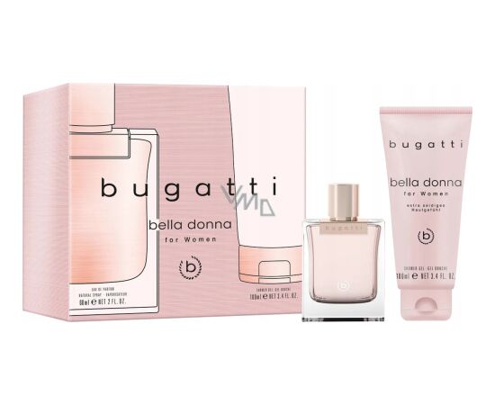Bugatti Bella Donna dāvanu komplekts 60 ml parfimērijas ūdens + 100 ml dušas želeja Jaunumi - Datori