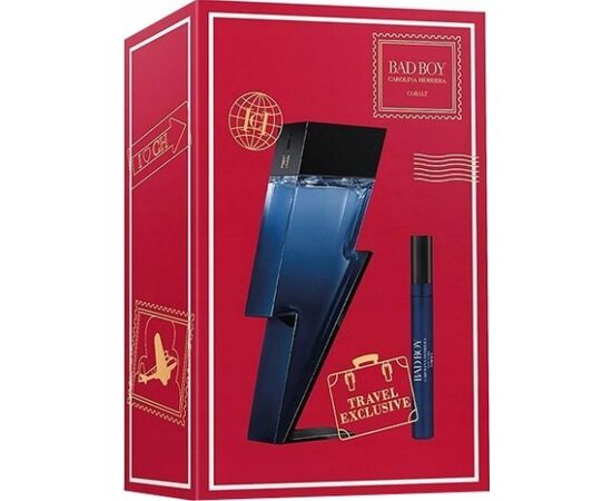 Carolina Herrera SET Bad Boy Cobalt EDP spray 100ml + EDP spray 10ml Jaunumi - Datori
