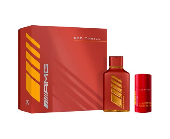 Givenchy Set Mercedes-Benz AMG Red Thrill, Eau De Parfum, 100 ml + AMG Red Thrill, Deodorant Stick, For Men, 75 g Новинки Компьютерная техника