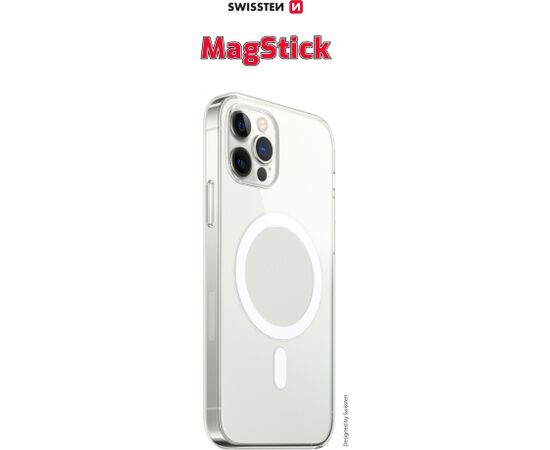Swissten Clear Jelly Magstick Aizsargapvalks Priekš Apple iPhone 16 Pro Neoriģinālie Maciņi