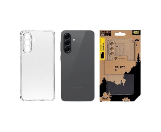 Tactical TPU Plyo Cover Aizsargapvalks priekš Samsung Galaxy A56 5G caurspīdīgs Neoriģinālie Maciņi
