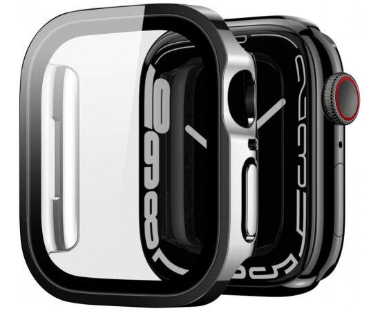 Dux Ducis   Hamo Apple Watch Series 7/8/9 Case (PC) 45MM Black Smart-Watch aksesuāri