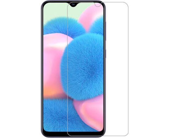 iLike Samsung  Samsung A30s 0.33mm Flat Clear Glass Ekrānu aizsardzība