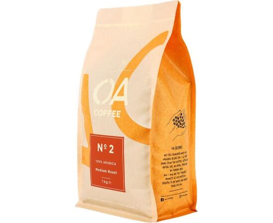 Coffee beans No 2 Medium Roast, OA Kafija, kapsulas