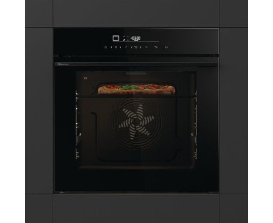 Hisense, 77 L, pyrolytic cleaning, black - Built-in oven Jaunumi Sadz. tehnika