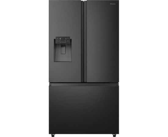 Hisense, NoFrost, 612 L, height 179 cm, black - SBS Refrigerator Jaunumi Sadz. tehnika