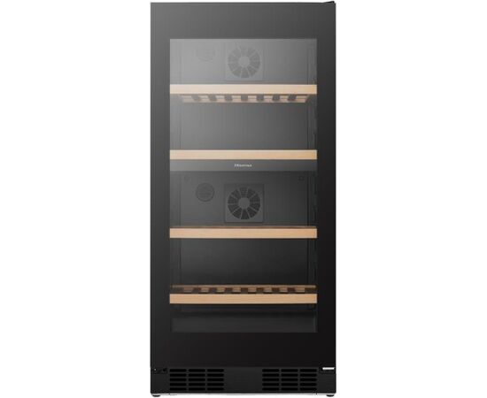 Hisense, 108 bottles, height 127 cm, black - Wine cooler Jaunumi Sadz. tehnika