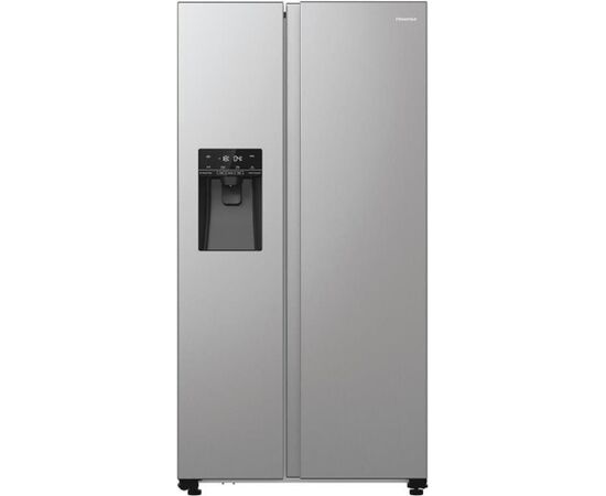 Hisense, NoFrost, 566 L, height 179 cm, grey - SBS Refrigerator Jaunumi Sadz. tehnika