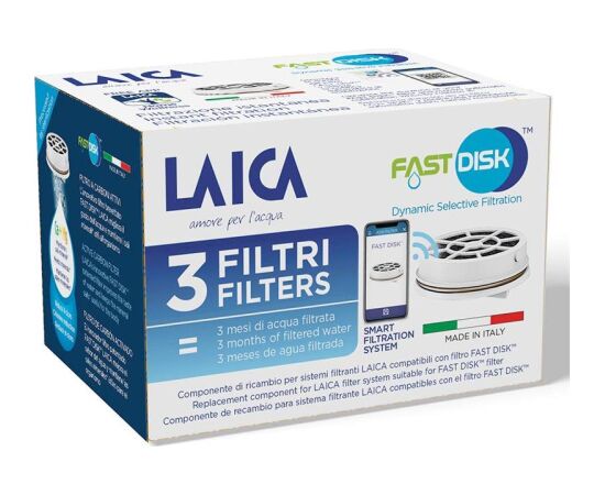 Laica Fast Disk, 3-pack - Filter Citi virtuves piederumi