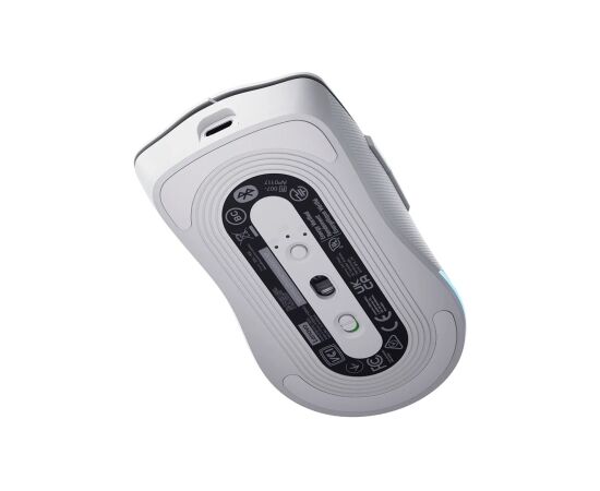 Lenovo RGB Gaming Mouse Legion M220 Wireless 2.4 GHz, Bluetooth, Wired Glacier White Мыши