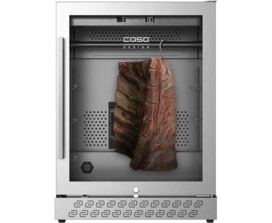 Caso DryAged Master 125 L 83cm melna/nerūsējošā tērauda Nogatavināšanas skapis Ledusskapji