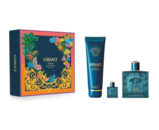 SET VERSACE Eros EDP 100ml + SHOWER GEL 150ml + MINIATURA EDP 5ml Jaunumi - Datori