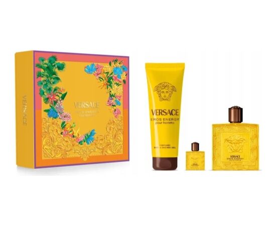 SET Versace Eros Energy Eau de Parfum 100ml + Eau de Parfum 5ml + Shower Gel 150ml Новинки Компьютерная техника