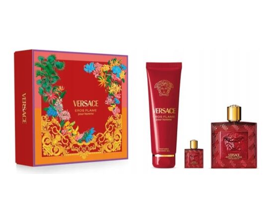 SET Versace Eros Flame Eau de Parfum 100ml + Eau de Parfum 5ml + Shower Gel 150ml Новинки Компьютерная техника