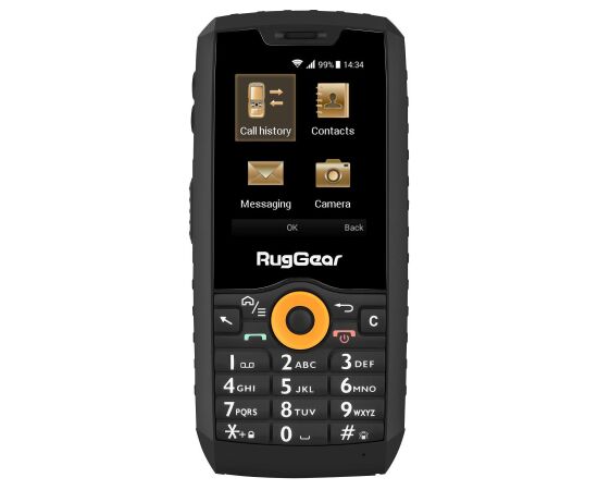 RugGear RG150 Dual black Mobilie telefoni