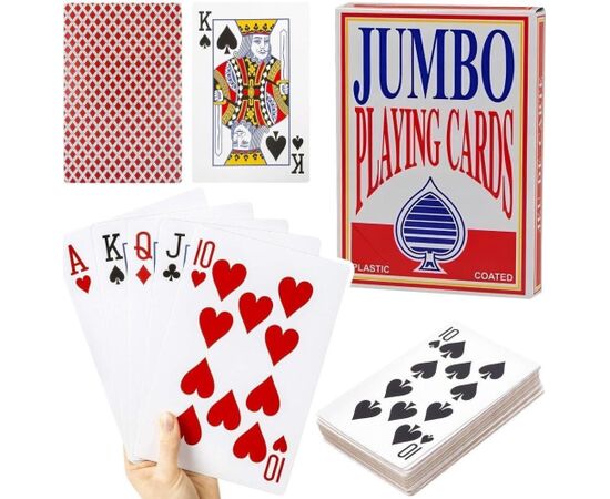 Trifox Karty do gry jumbo EDUKAMP (5901353693930) Galda spēles