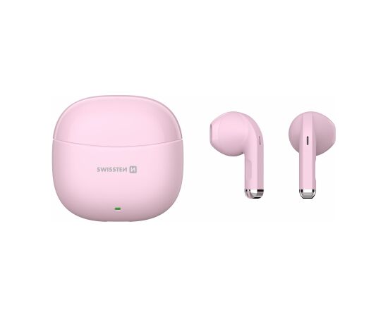 Swissten TWS Mini TUNE Bluetooth Stereo Austiņas ar Mikrofonu Rozā Austiņas
