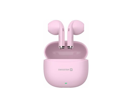 Swissten TWS Mini TUNE Bluetooth Stereo Austiņas ar Mikrofonu Rozā Austiņas