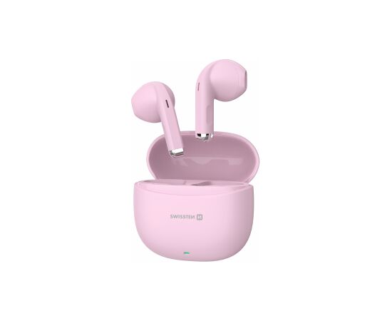 Swissten TWS Mini TUNE Bluetooth Stereo Austiņas ar Mikrofonu Rozā Austiņas