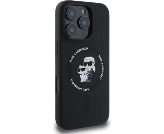 Karl Lagerfeld KLHMP16LSCMKCRHK Aizmugurējais Apvalks priekš Apple iPhone 16 Pro Neoriģinālie Maciņi