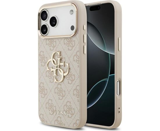 Guess 4G Big 4G Classic Logo Viedtālruņa vāciņš priekš Apple iPhone 17 Pro Max Neoriģinālie Maciņi