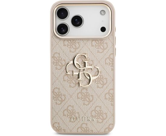 Guess 4G Big 4G Classic Logo Viedtālruņa vāciņš priekš Apple iPhone 17 Pro Max Neoriģinālie Maciņi