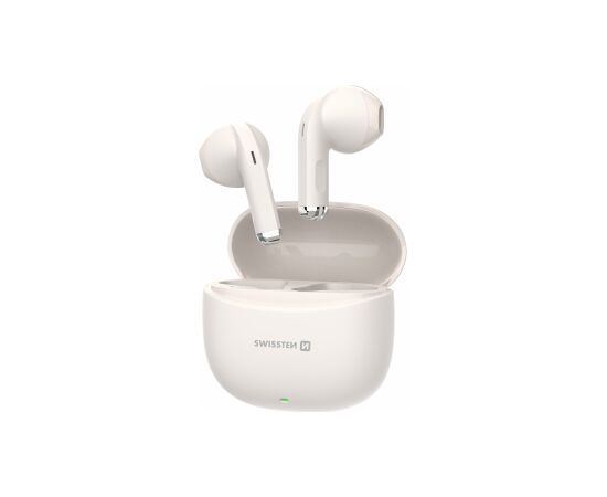 Swissten TWS Mini TUNE Bluetooth Stereo Austiņas ar Mikrofonu Bēšs Austiņas