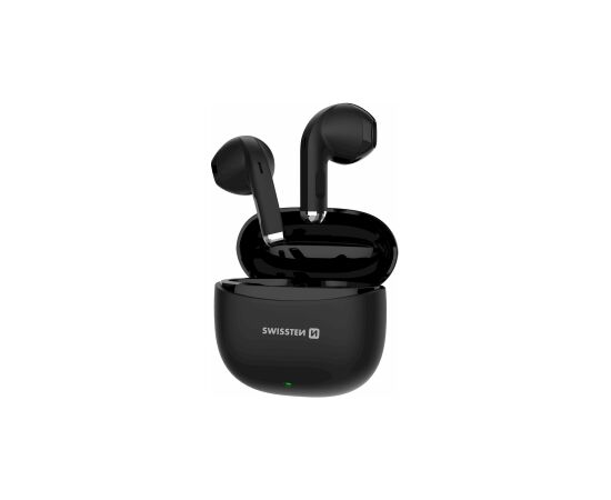 Swissten TWS Mini TUNE Bluetooth Stereo Austiņas ar Mikrofonu Melnas Austiņas